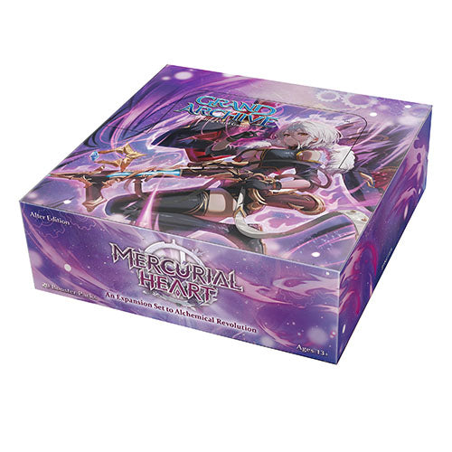 Grand Archive TCG - Mercurial Heart Alter Edition Booster Display (20 Packs) - Ultra Rare Cards