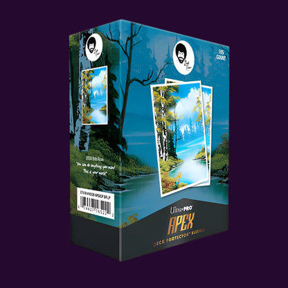 Ultra Pro - Bob Ross Lakeside Path - 105ct Apex Deck Protector Sleeves - Ultra Rare Emporium