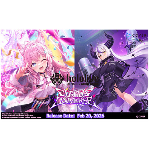 Hololive OFFICIAL CARD GAME - Curious Universe Booster Box (12 Packs)