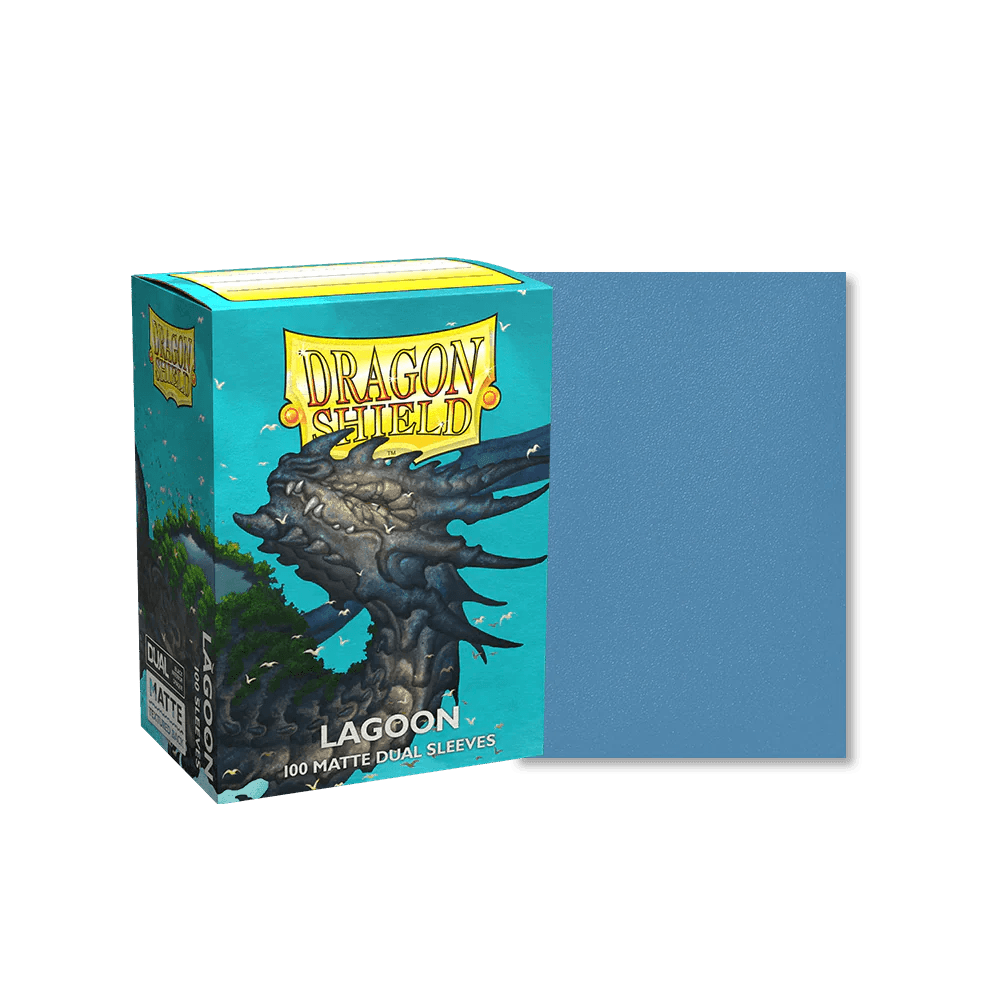 Dragon Shield - Dual Matte Standard Size Sleeves 100pk - Lagoon - Ultra Rare Emporium