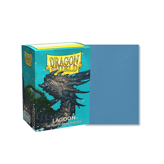 Dragon Shield - Dual Matte Standard Size Sleeves 100pk - Lagoon - Ultra Rare Emporium