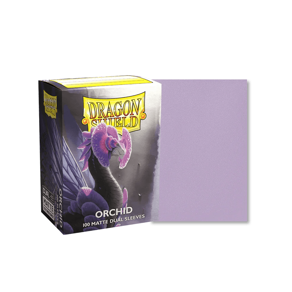 Dragon Shield - Dual Matte Standard Size Sleeves 100pk - Orchid - Ultra Rare Emporium