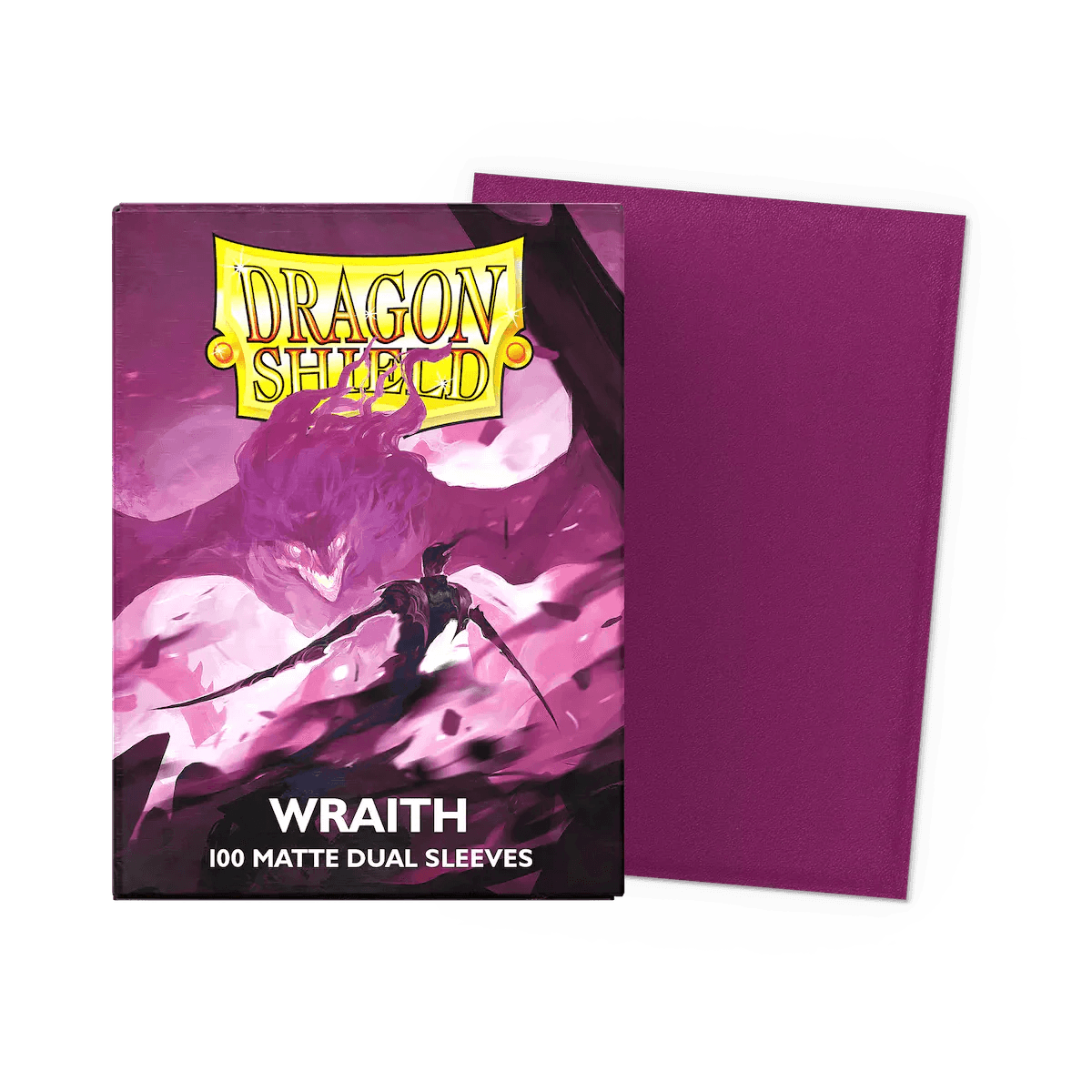 Dragon Shield - Dual Matte Standard Size Sleeves 100pk - Wraith - Ultra Rare Emporium