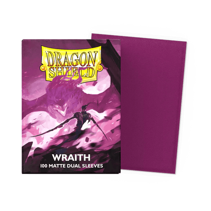 Dragon Shield - Dual Matte Standard Size Sleeves 100pk - Wraith - Ultra Rare Emporium