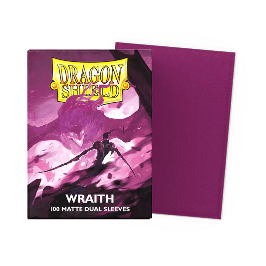 Dragon Shield - Dual Matte Standard Size Sleeves 100pk - Wraith - Ultra Rare Emporium