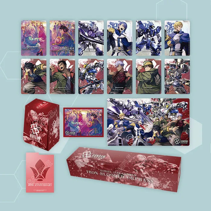 Gundam Card Game: Premium Accessory Set - Mobile Suit Gundam IRON-BLOODED ORPHANS [PB02]